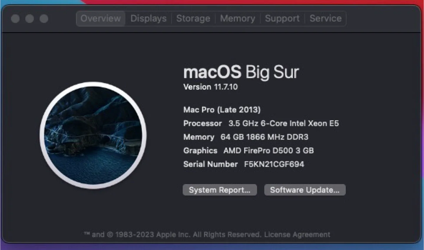 Apple Mac Pro (Late 2013) image indicator(4)