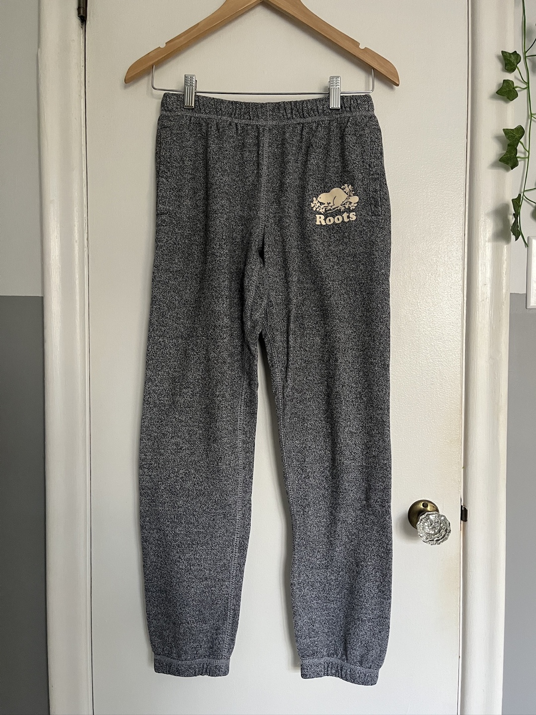 Roots Salt & Pepper XS Sweatpants