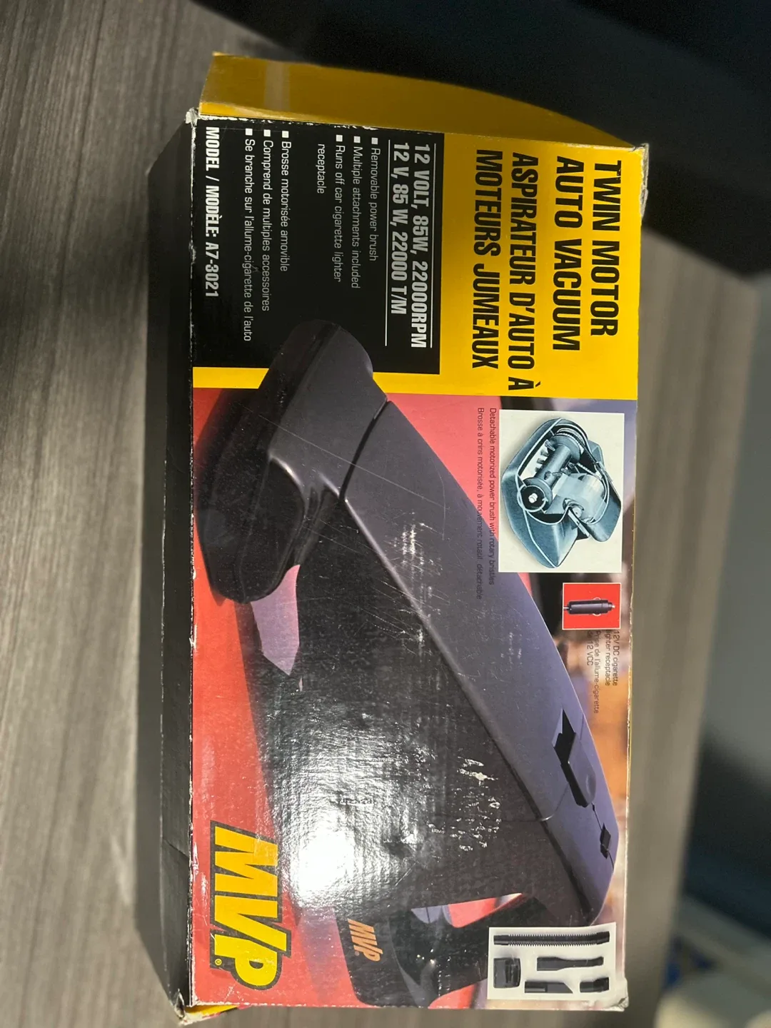 MVP Twin Motor Auto Vacuum - Like New! image indicator(2)