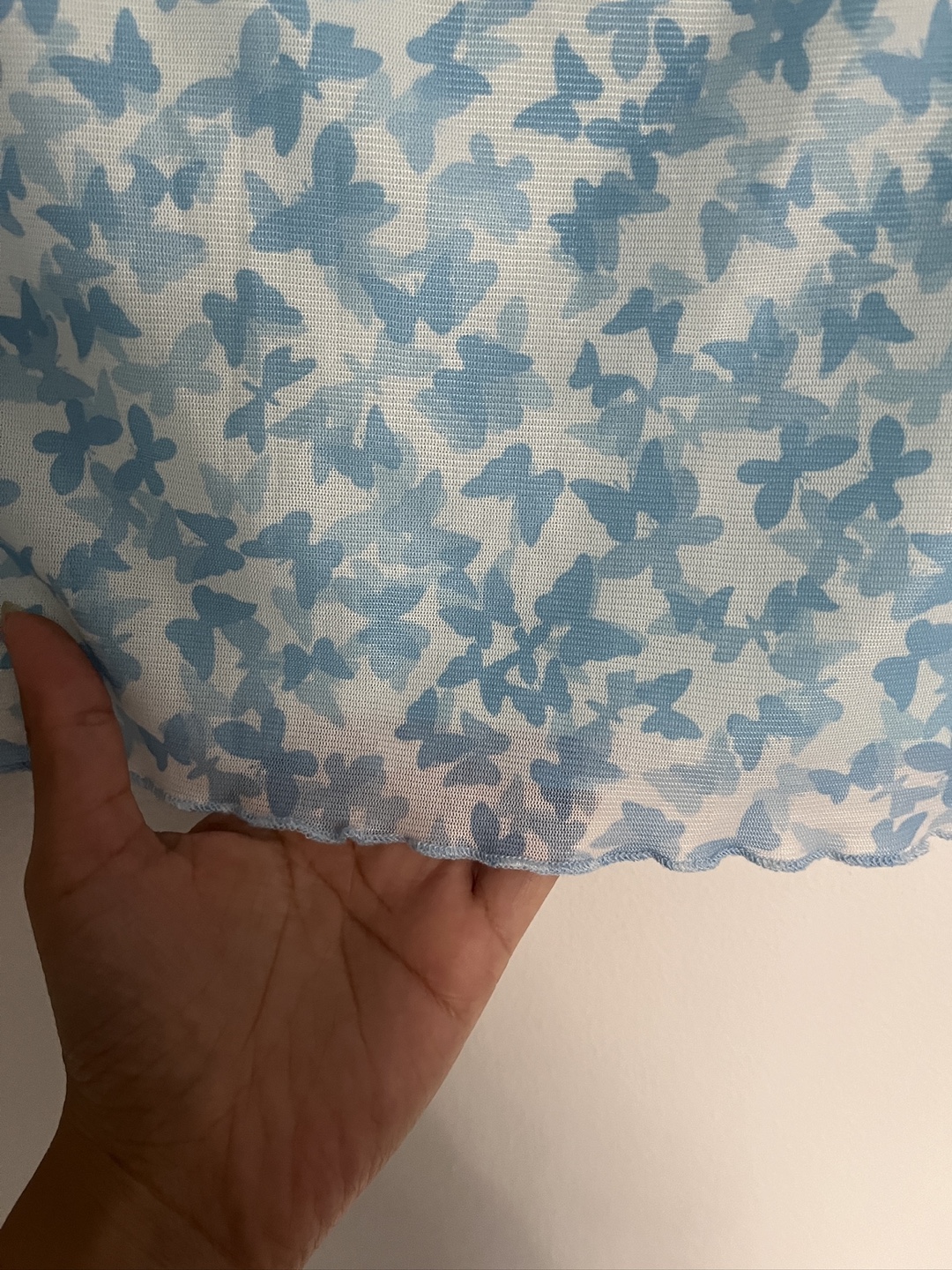 Butterfly Print Mini Skirt - XS - photo 3