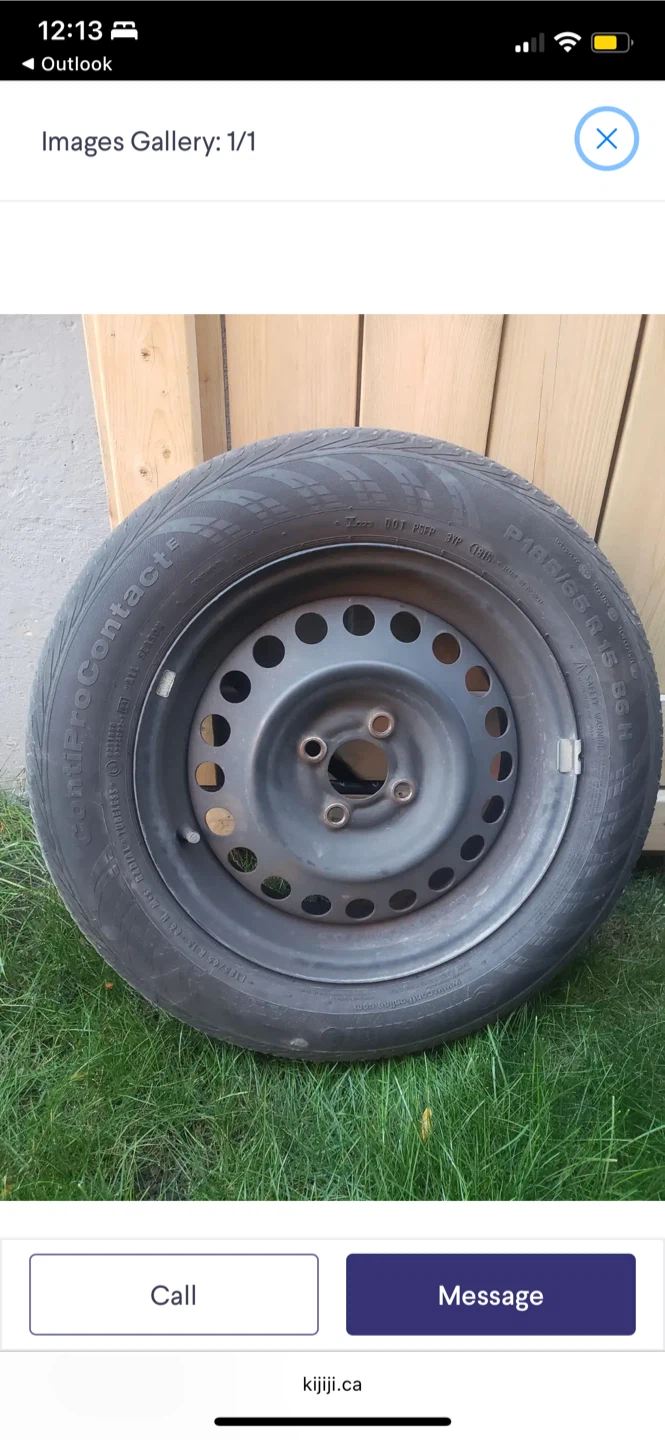 ContiProContact P185/65 R15 Tires (4)