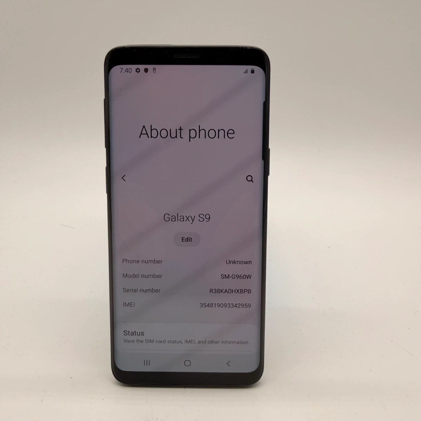 Samsung Galaxy S9 - SM-G960W - photo 2