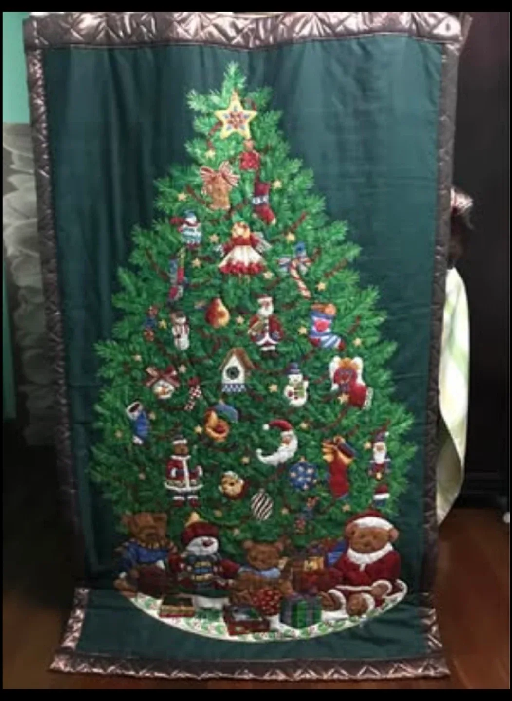 Handmade Christmas Tree  Wall Hanging image indicator(2)