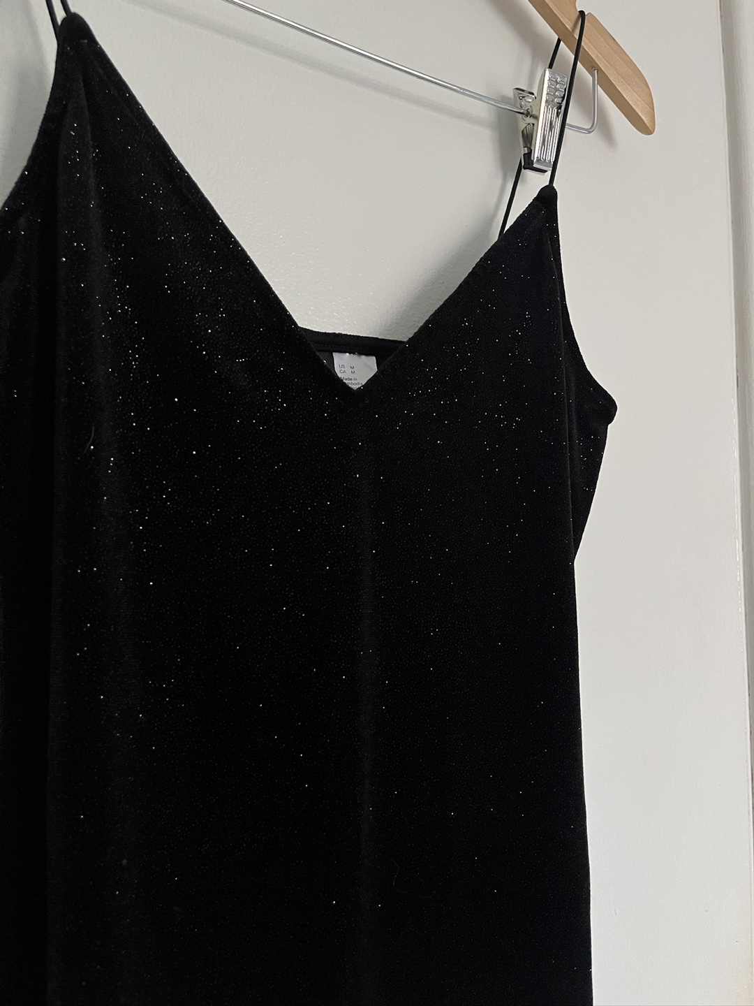 Black Glitter Dress - Size M - photo 2