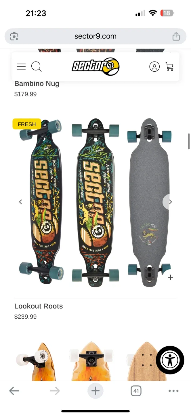 Sector 9 Longboard Brand new image indicator(4)