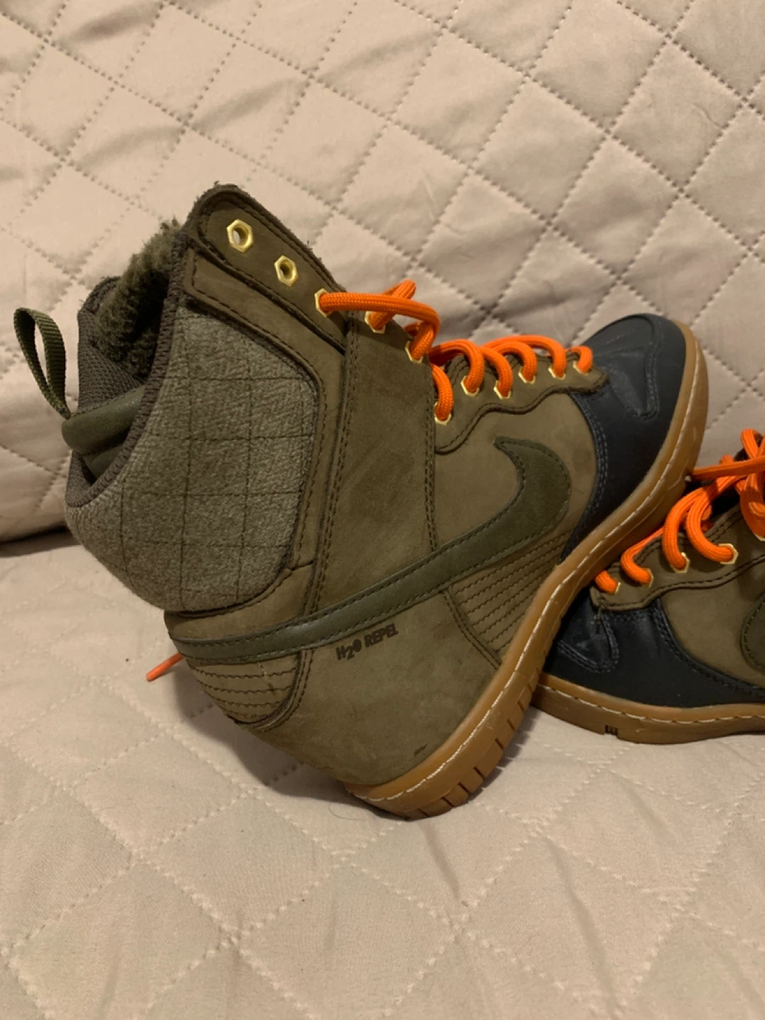 Nike Dunk Sky Hi Sneaker Boot 684954-300 Womens Size 6 - photo 3