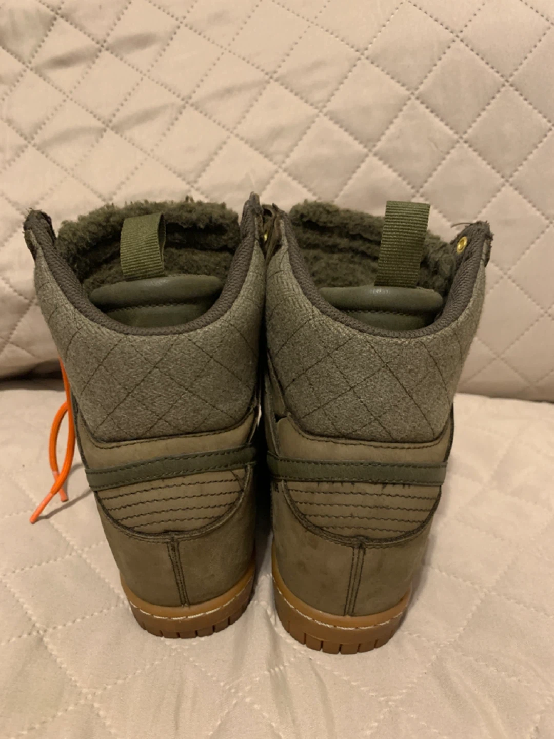 Nike Dunk Sky Hi Sneaker Boot 684954-300 Womens Size 6 - photo 5