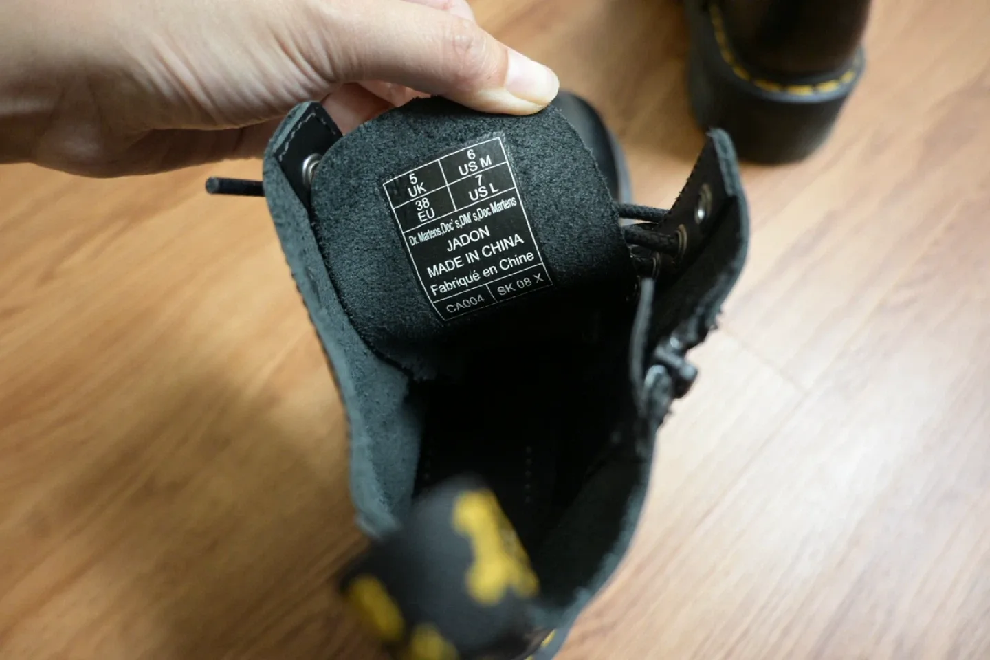 Dr. Martens Jadon Platform Boots - US Women's 7 image indicator(4)