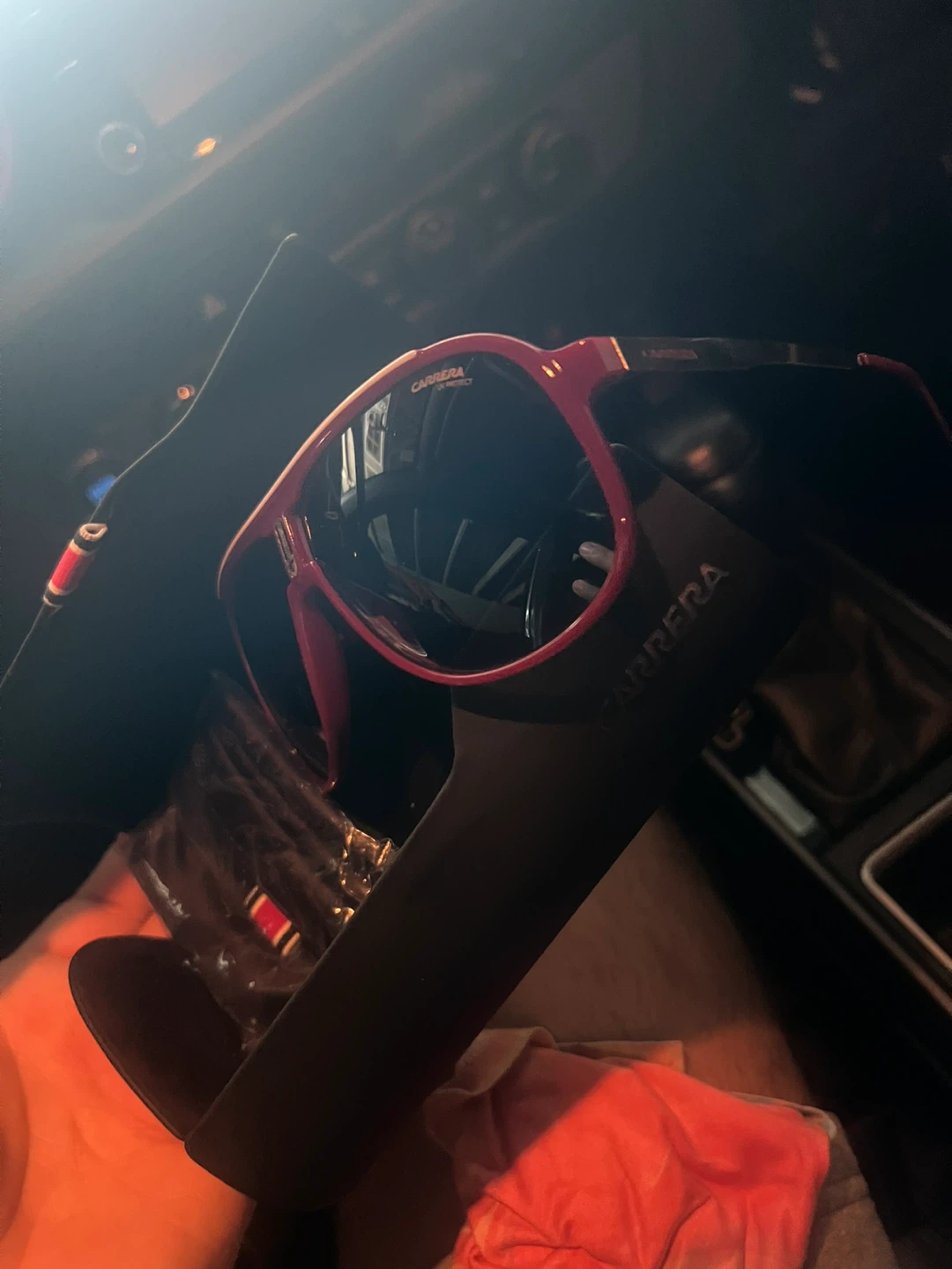 Carrera Sunglasses with Case - Red - photo 3