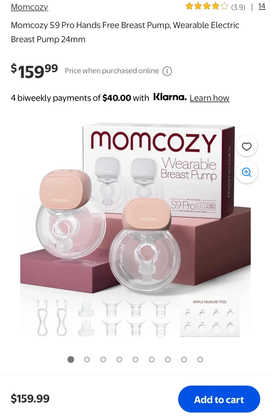 BNIB Momcozy S9 Pro Wearable Breast Pump image indicator(4)