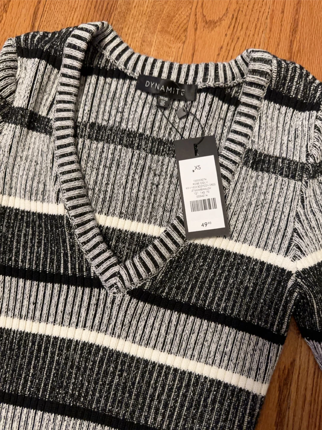 Dynamite Striped Dress - Size XS - photo 3