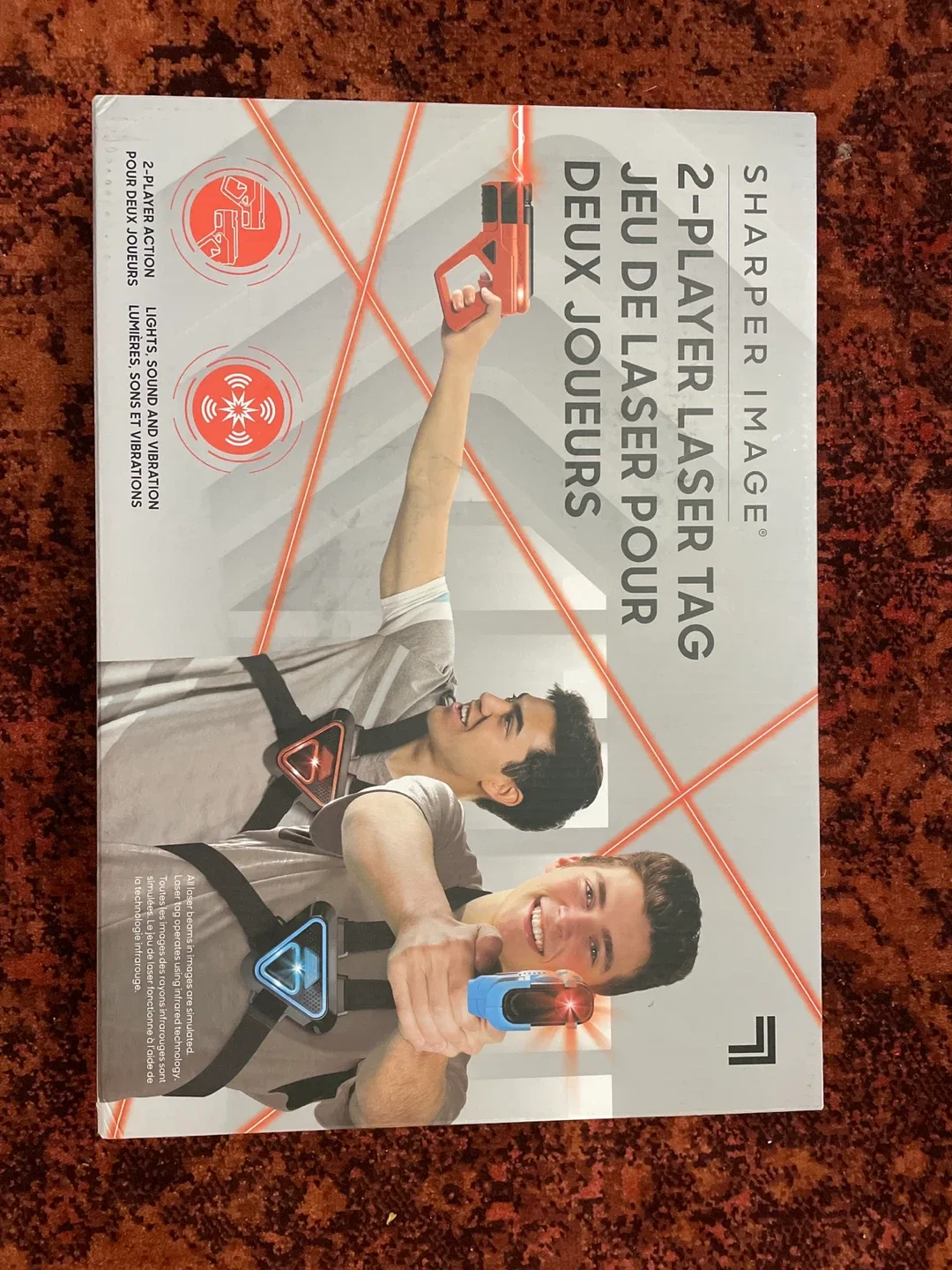 Sharper Image 2-Player Laser Tag Set - New! image indicator(3)