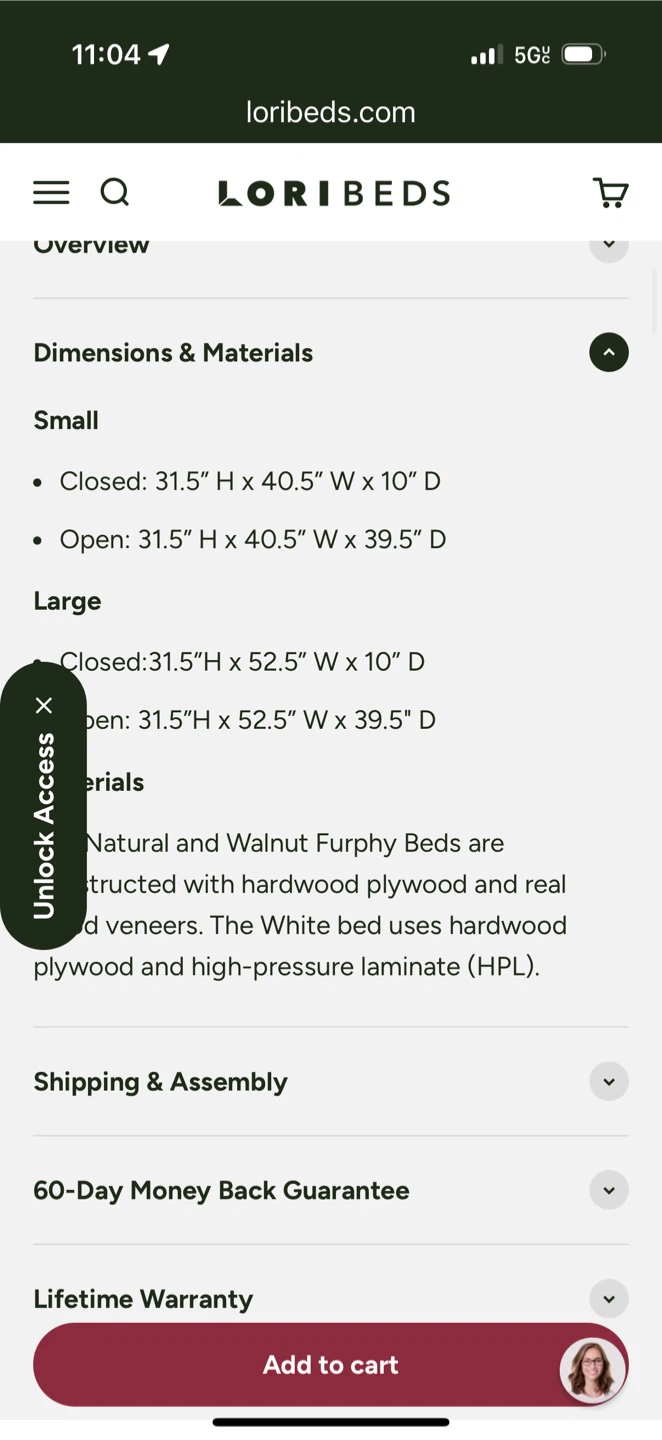 Lori Beds The Furphy Bed Bundle - Small - photo 2