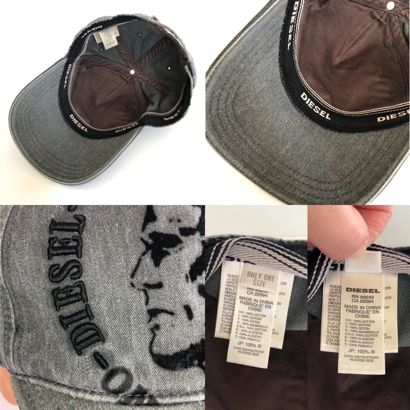 DIESEL Hat  *rare image indicator(10)