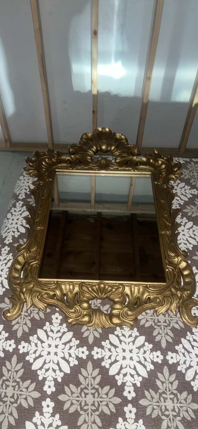 Gold Ornate Mirror