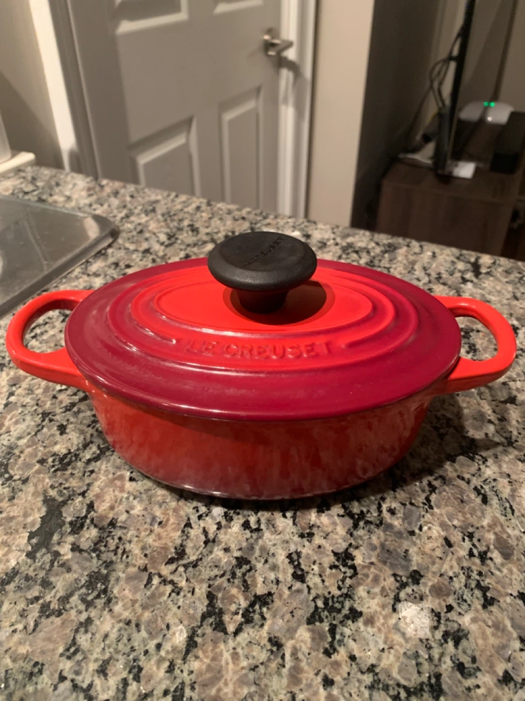 Le Creuset Red Oval Dutch Oven