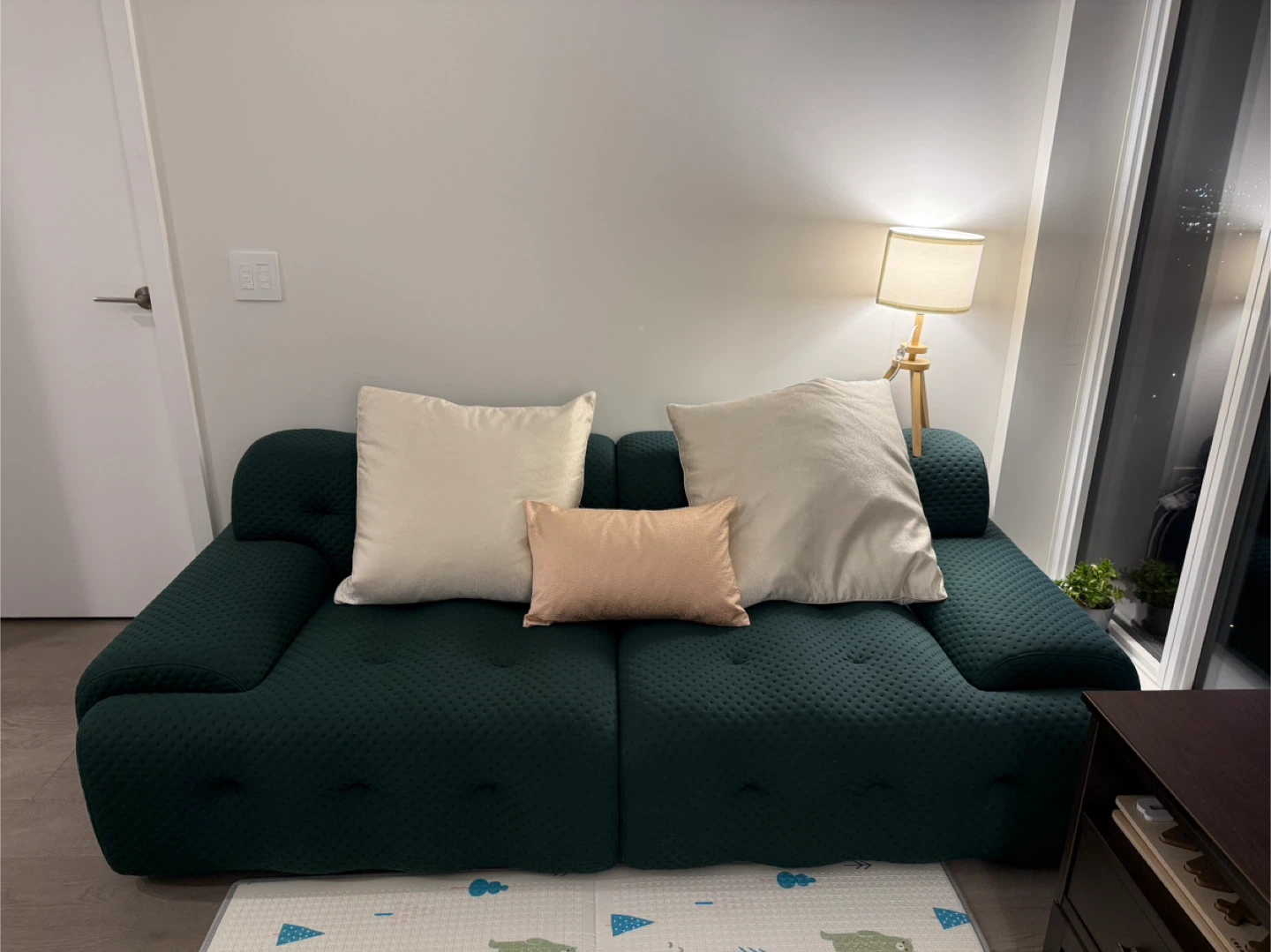 Emerald Green Modular Sofa（ Cushions for FREE） - photo 3