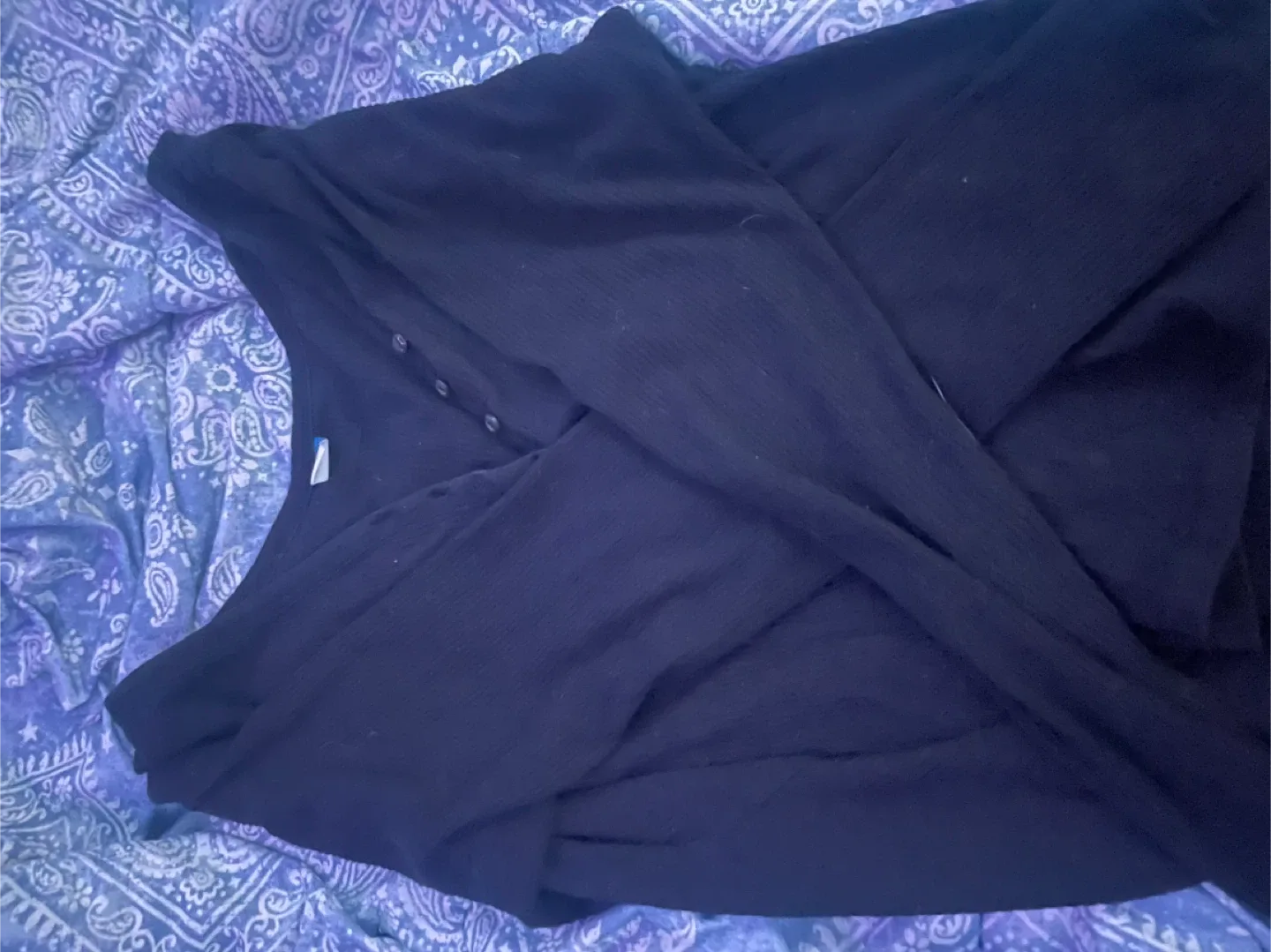 Old Navy XL Ribbed Button-Up Top image indicator(4)