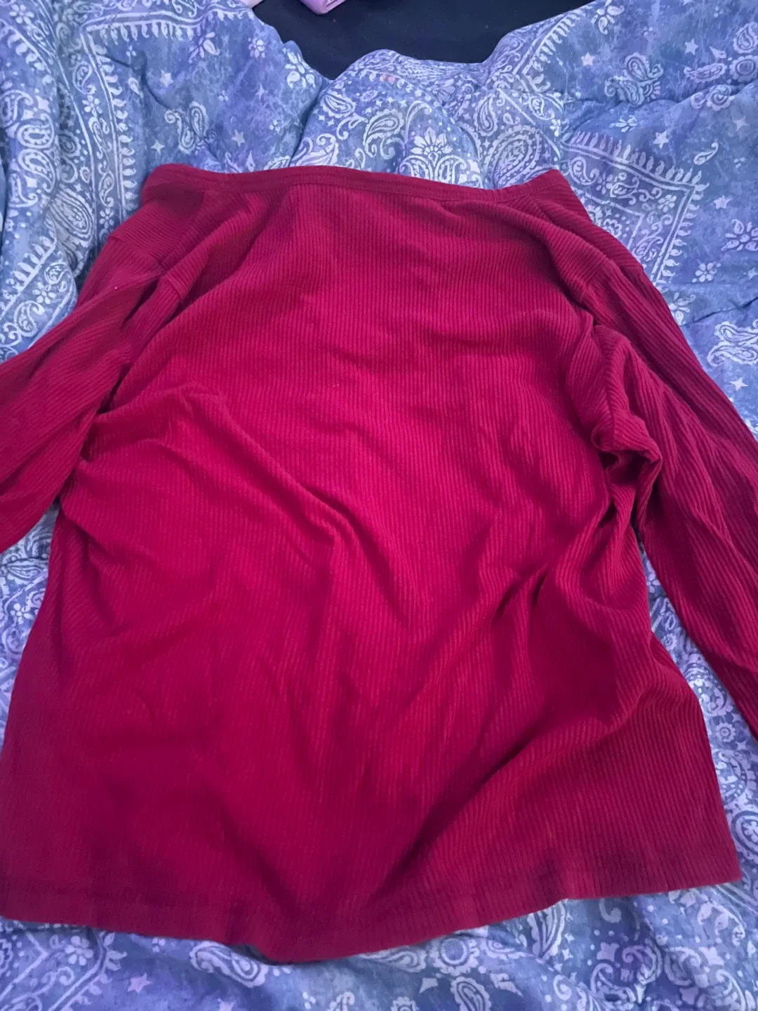 Old Navy XL Ribbed Button-Up Top image indicator(3)