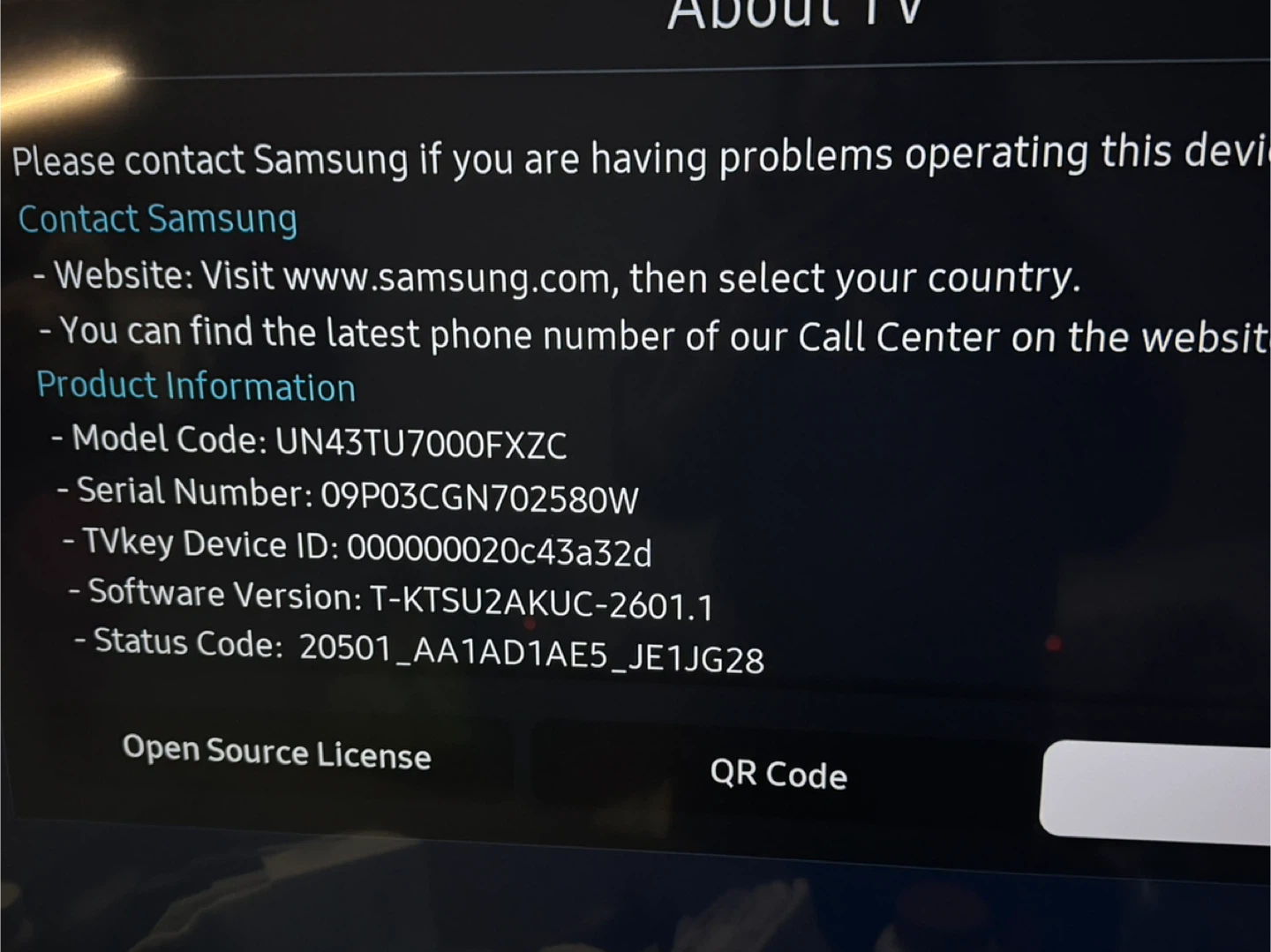 Samsung Smart TV 43 inches - photo 2