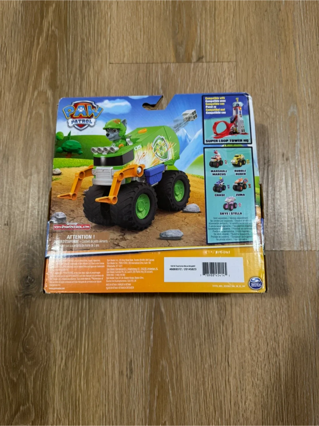 Paw Patrol Rocky Rescue Wheels Recycle Truck image indicator(2)