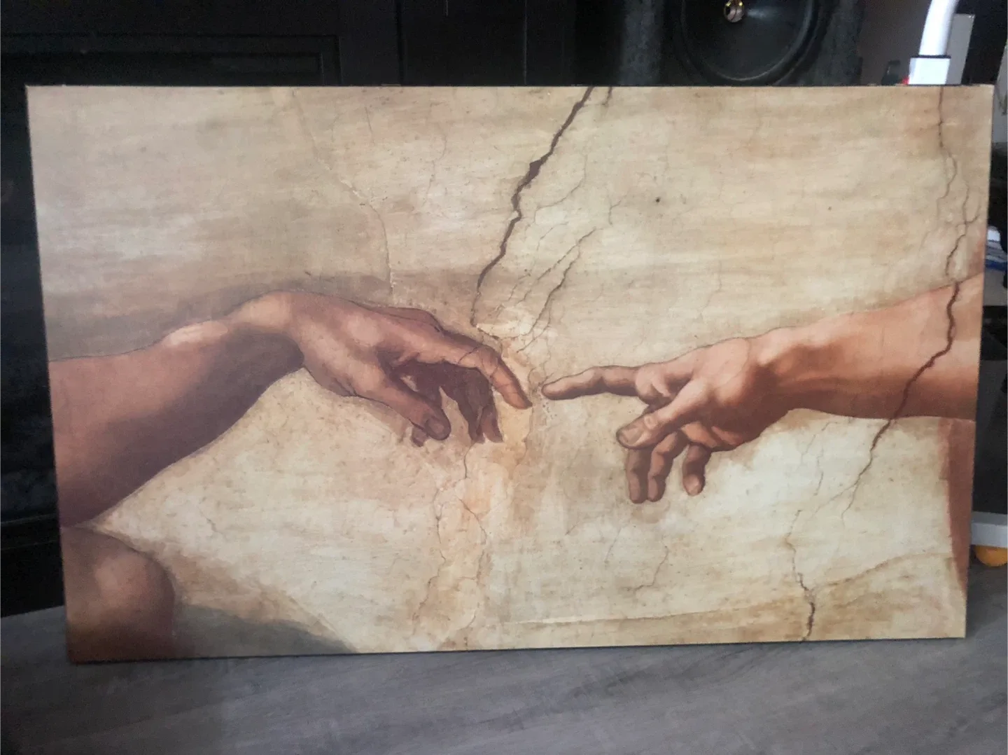 Michelangelo's Creation of Adam Canvas Print image indicator(2)