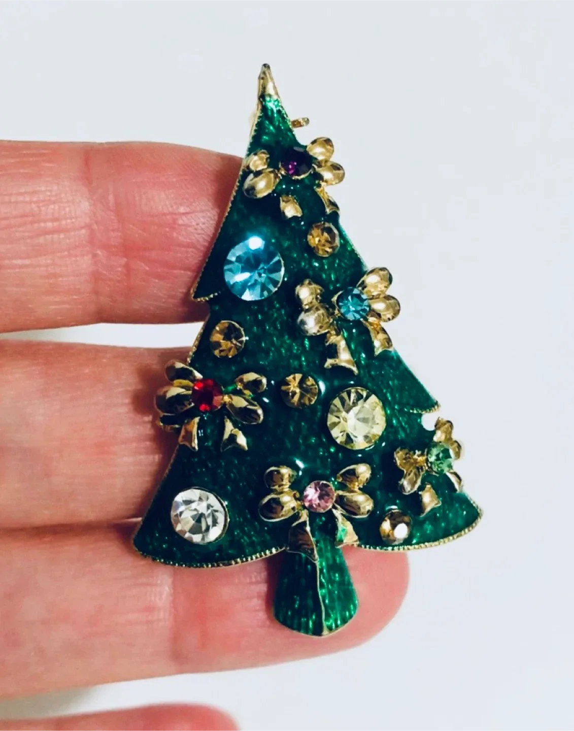 Christmas tree🎄brooch, image indicator(6)