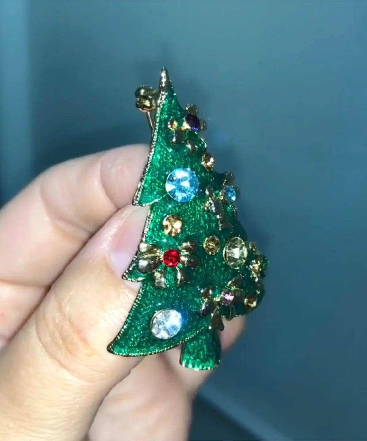 Christmas tree🎄brooch, image indicator(5)