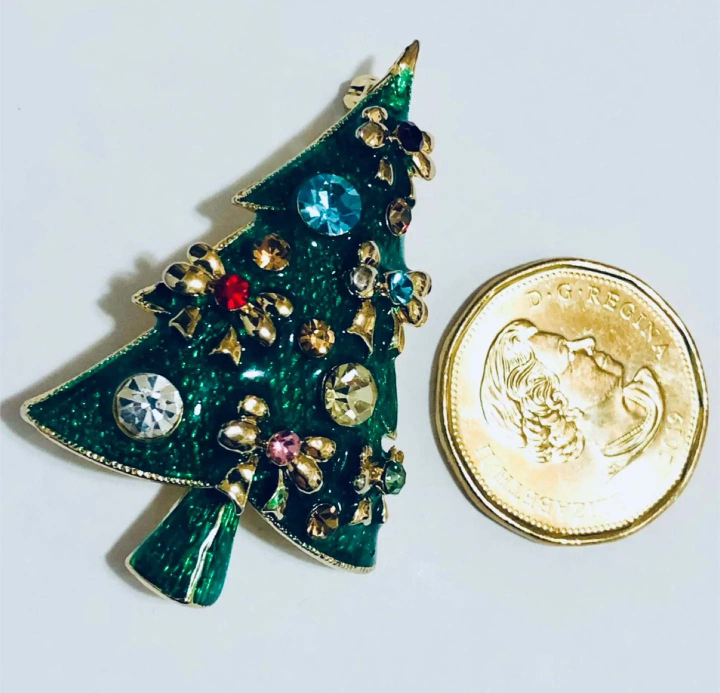 Christmas tree🎄brooch, image indicator(8)