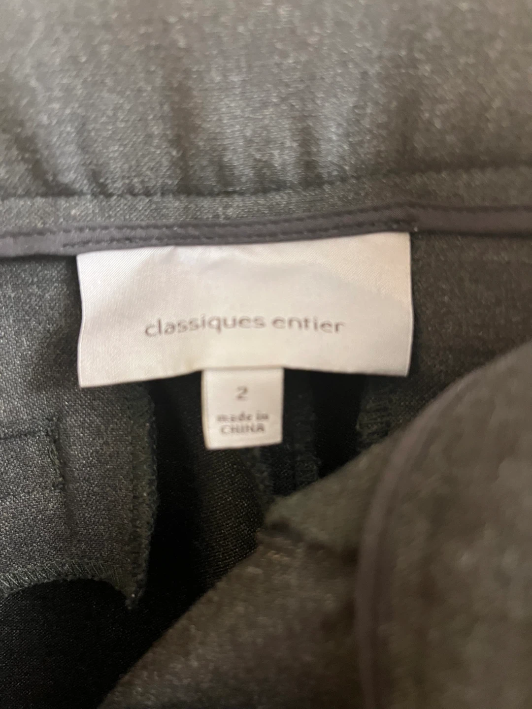 Classiques Entier Grey Pants - Size 2 - photo 4