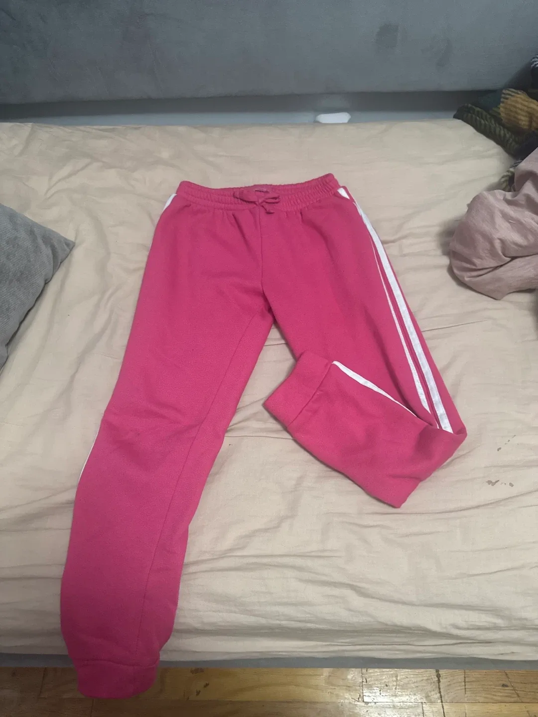 Pink Adidas Track Pants