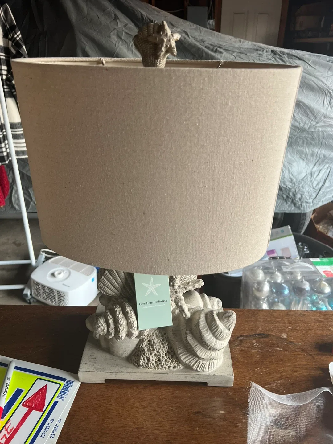 2 Cape Home Collection Shell Table Lamp image indicator(2)