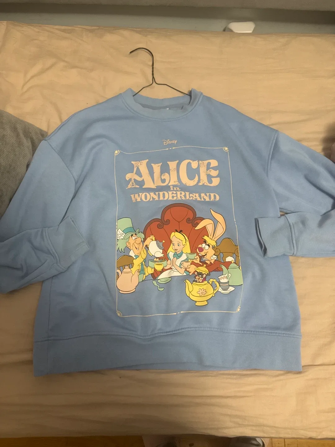 Disney Alice in Wonderland Blue Sweatshirt