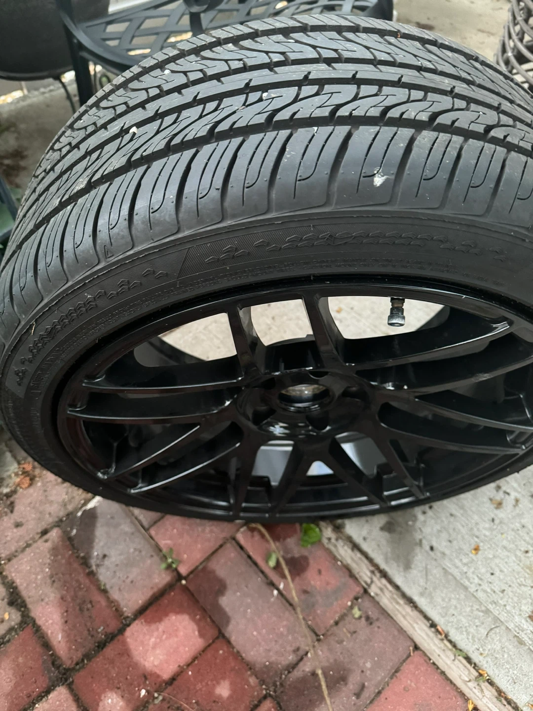 BMW Black Alloy Wheels - photo 4