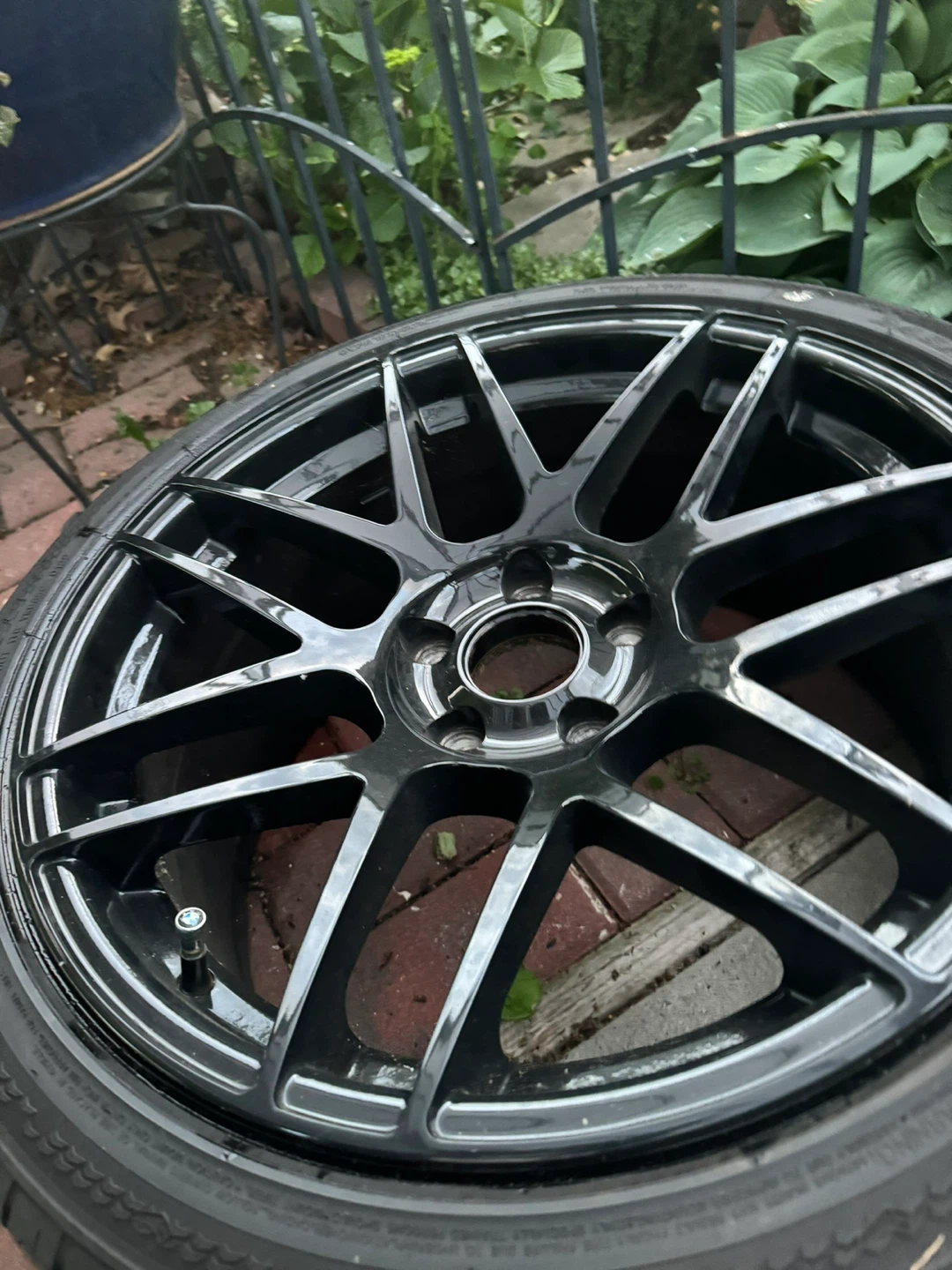BMW Black Alloy Wheels - photo 3
