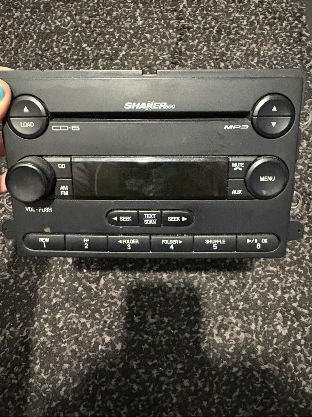 Ford Shaker 500 Car Radio for 2005-2009 Mustang