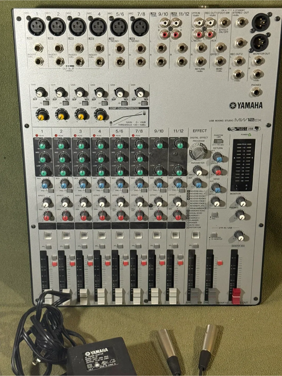 Yamaha MW12CX USB Mixer image indicator(6)