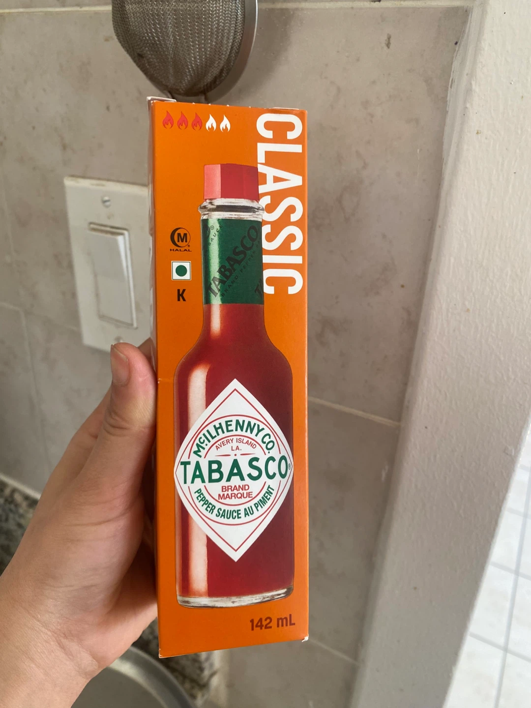 Tabasco Classic Pepper Sauce 142ml 🥕