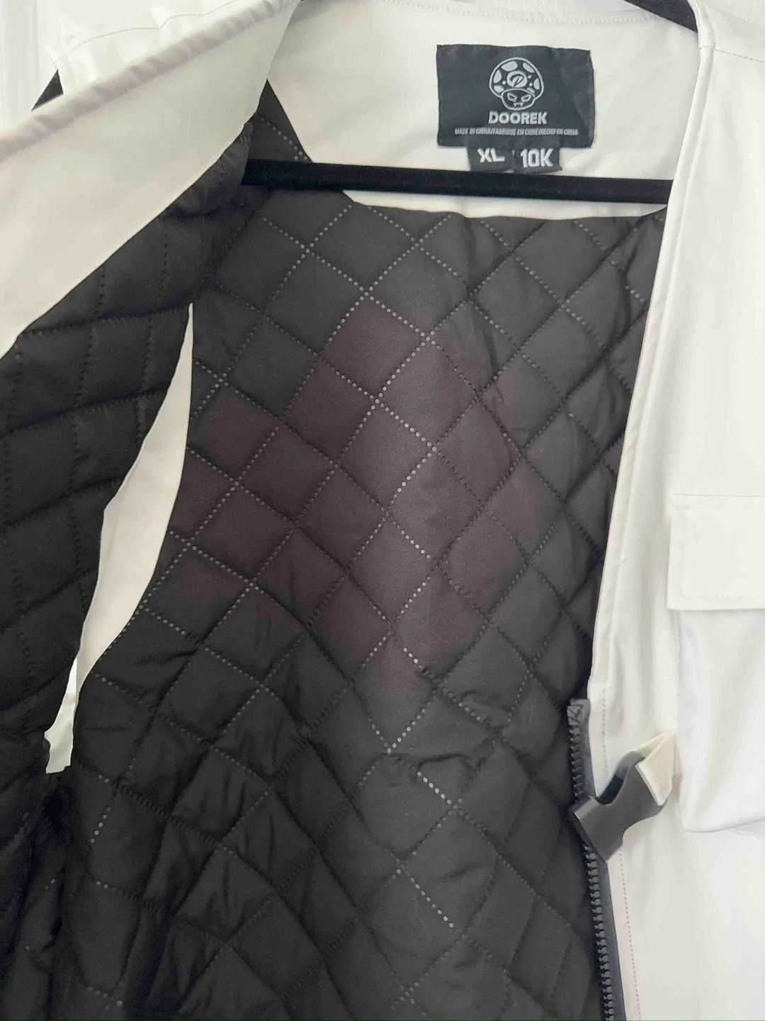 Snowboard Doorek XL White Vest image indicator(3)