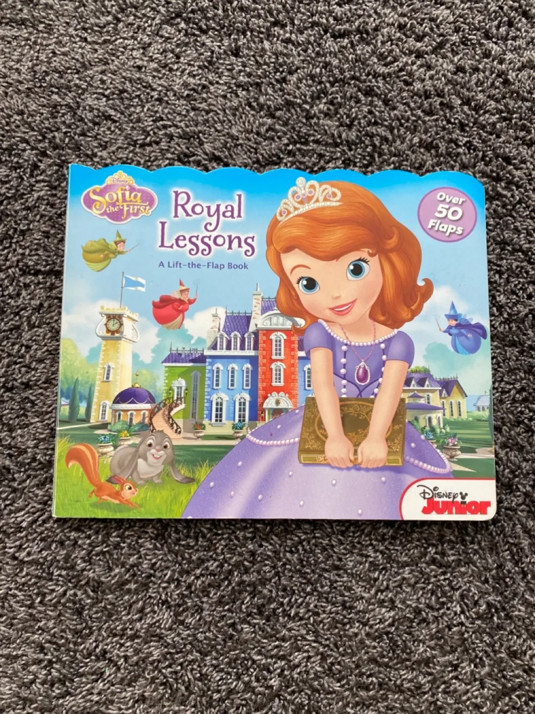 Sofia the First Royal Lessons Lift-the-Flap Book
