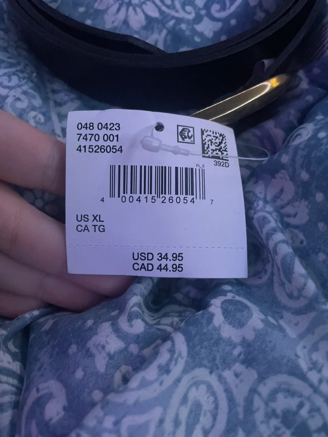 American Eagle Outfitters Black XL Belt image indicator(3)