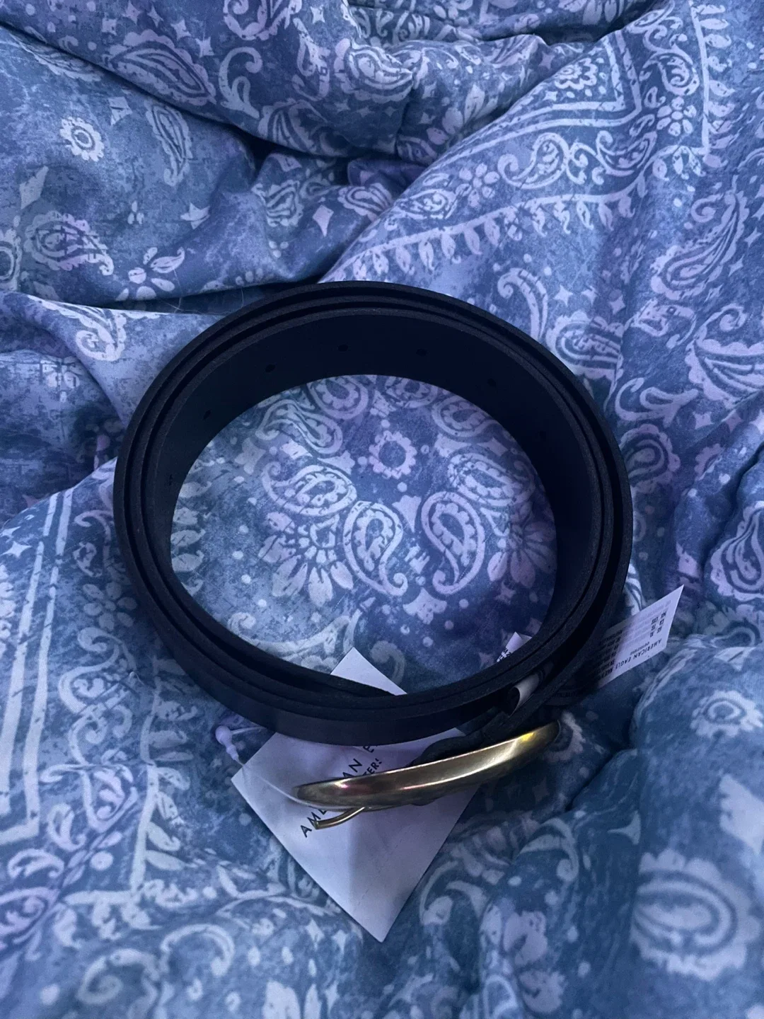 American Eagle Outfitters Black XL Belt image indicator(2)