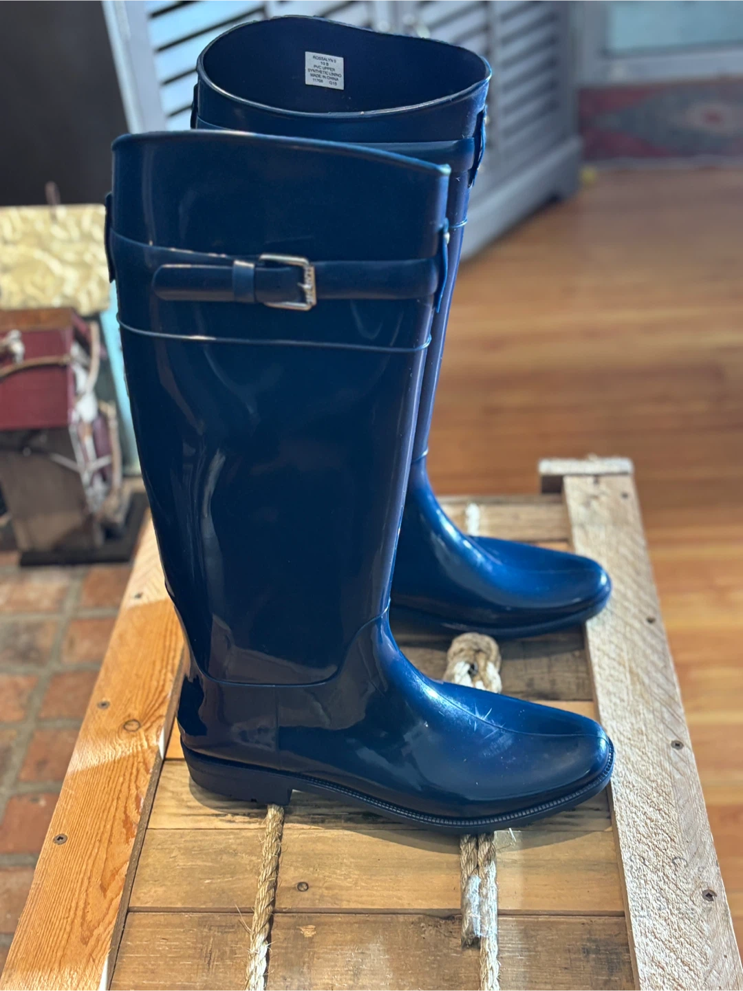 🌧️ Ralph Lauren Women’s Rain Boots - Size 10 - photo 3