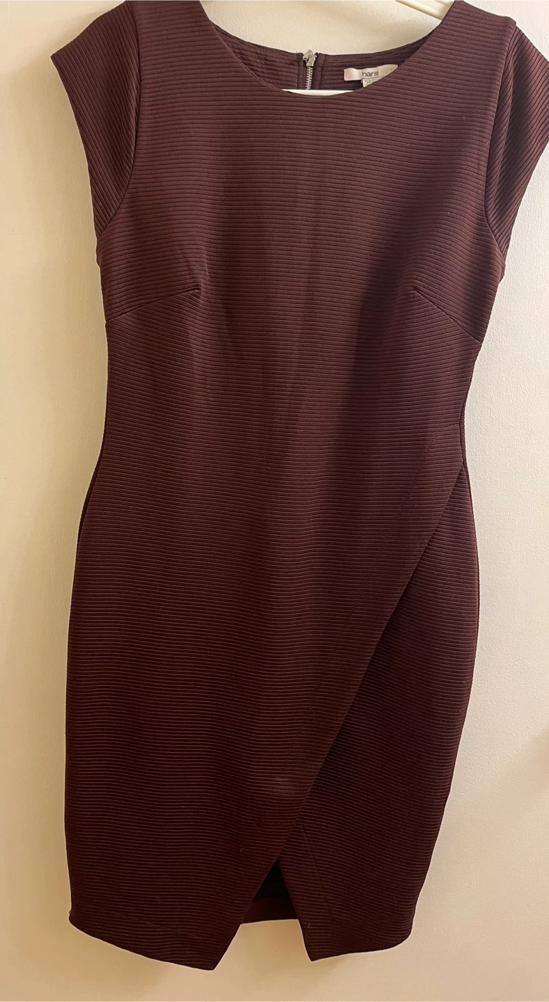 bar III Burgundy Dress - Size M