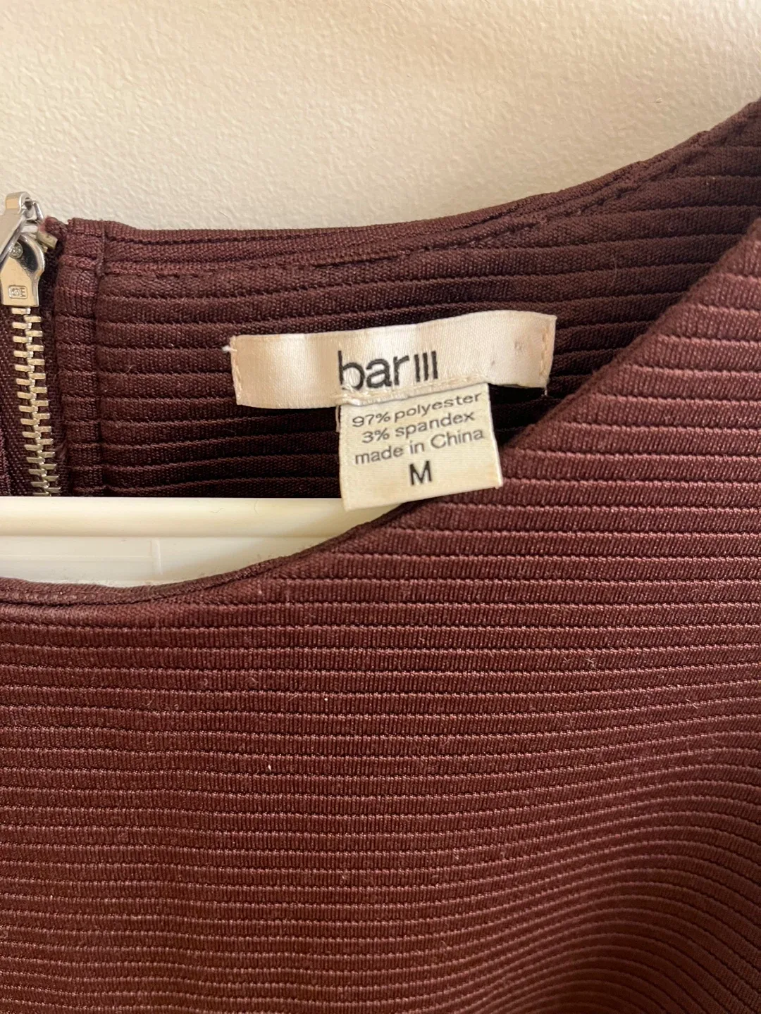 bar III Burgundy Dress - Size M image indicator(4)