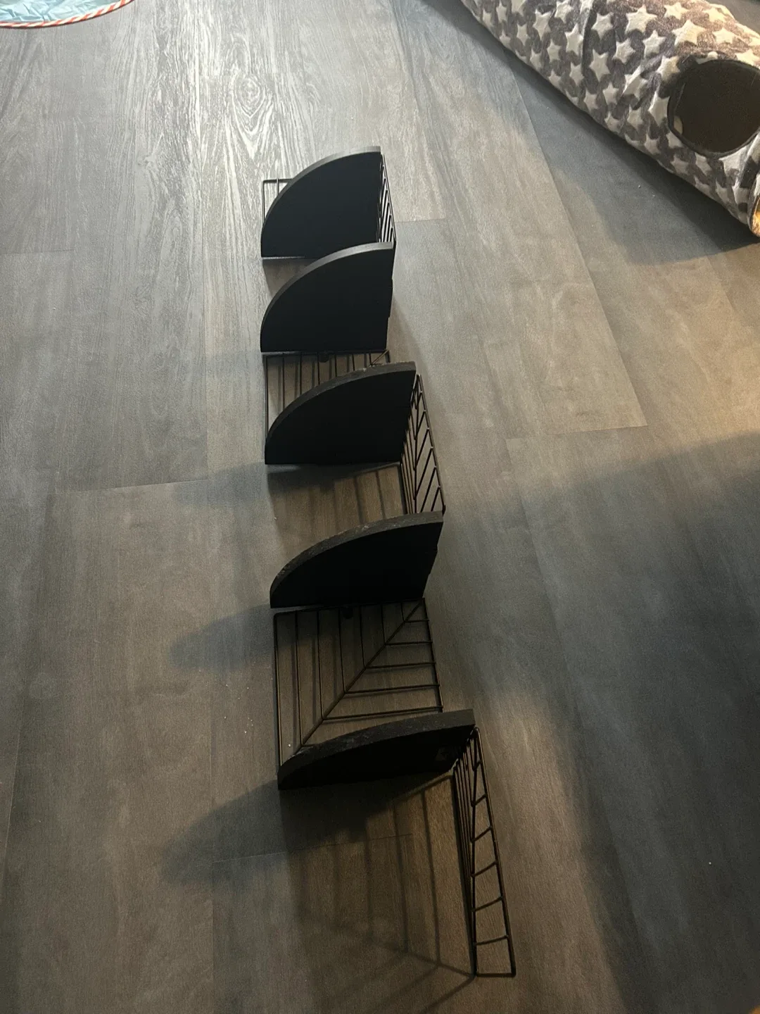 Floating wall  shelf measurements 51 high 8 wide 8 deep image indicator(3)