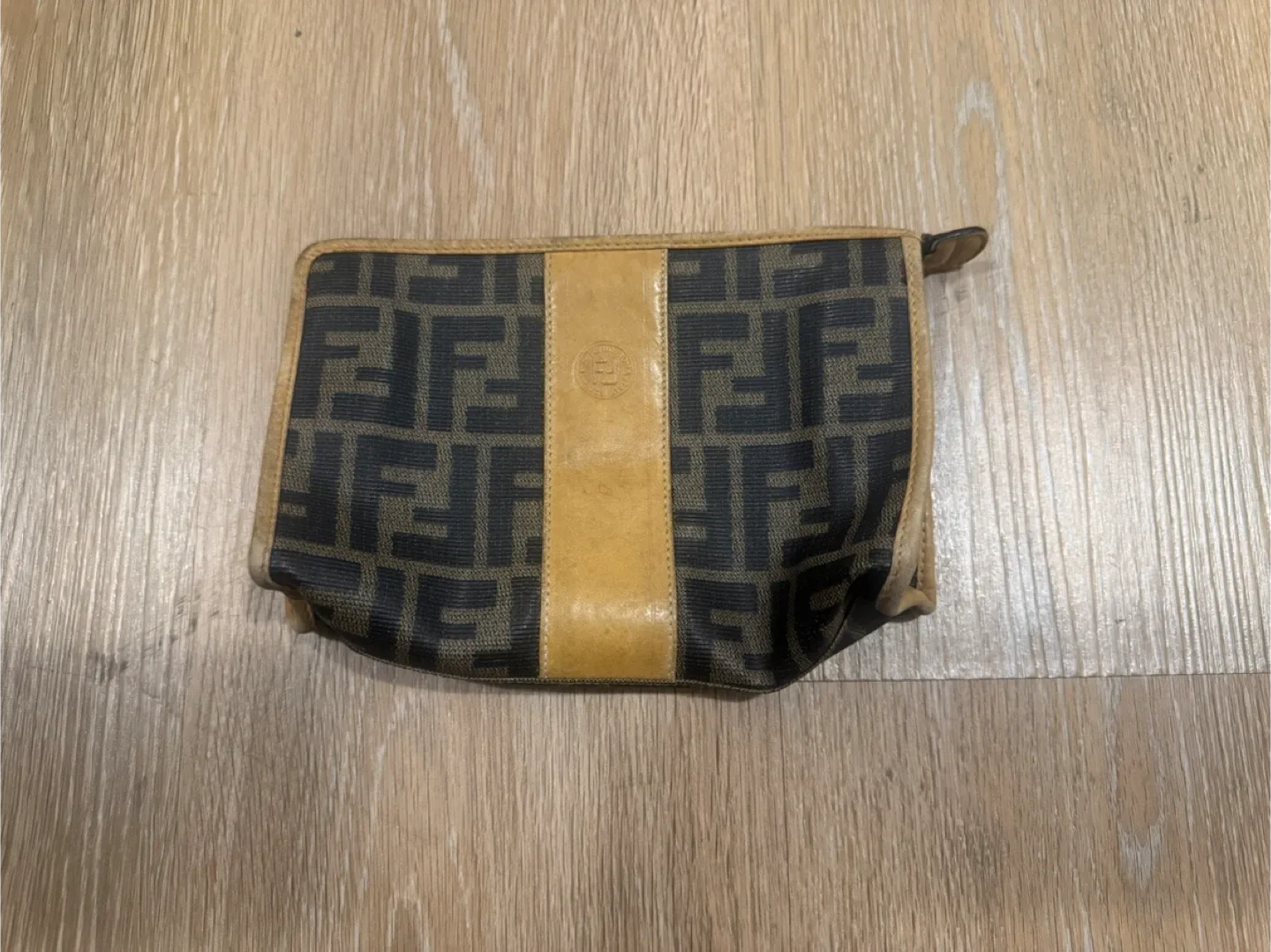 Fendi Zucca Vintage Clutch Bag thumbnail