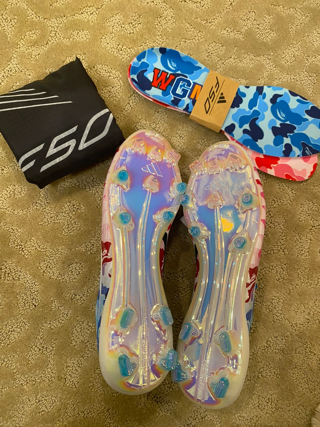 Adidas F50 Elite FG BAPE Limited Collection Size 8 - photo 4