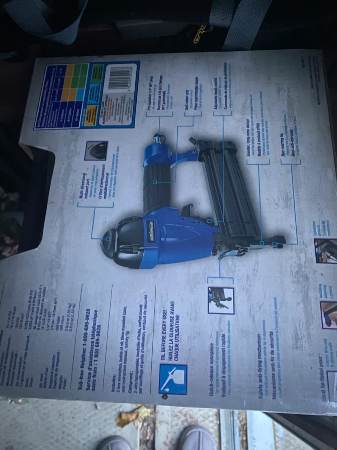 Mastercraft Brad Nailer - Like New! image indicator(2)