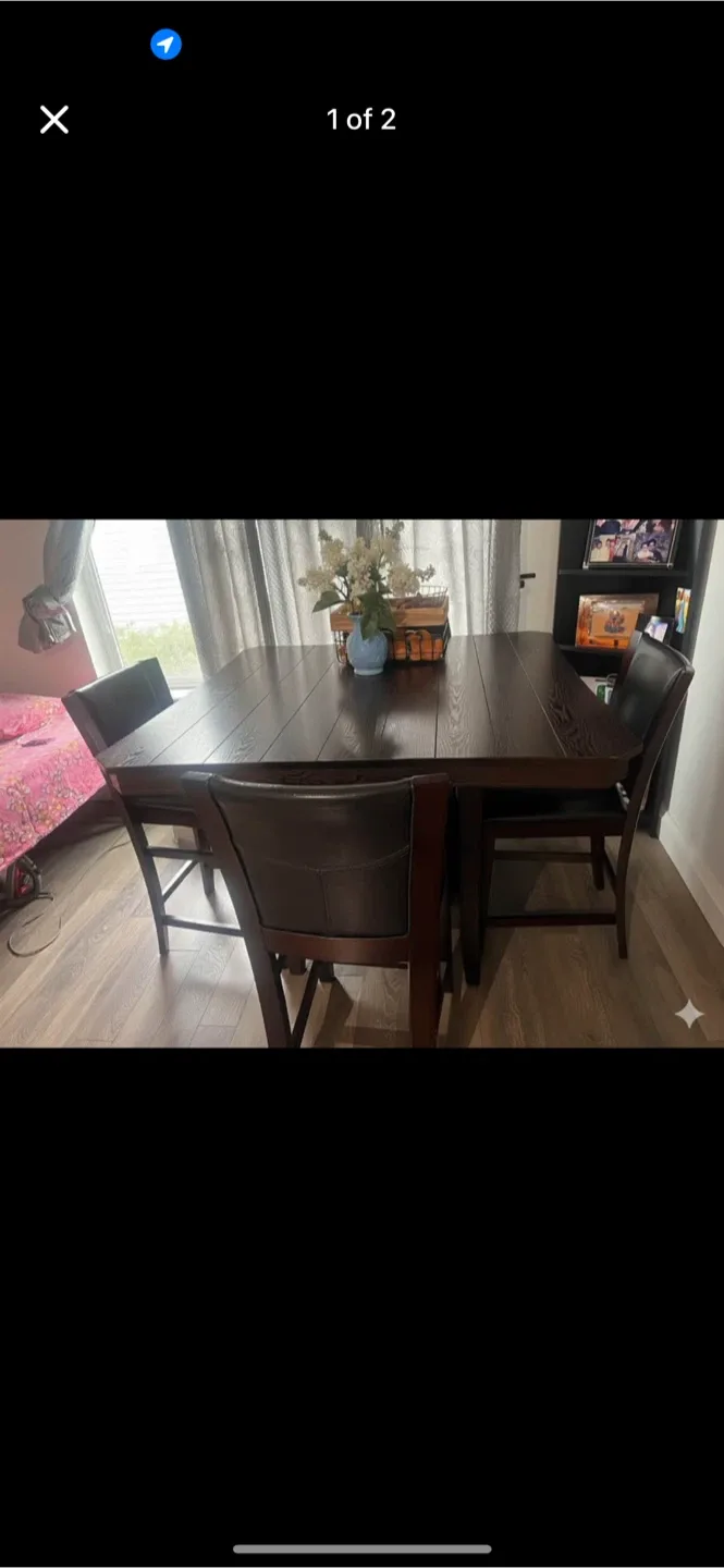 Dining Table Set with 4 Chairs image indicator(2)